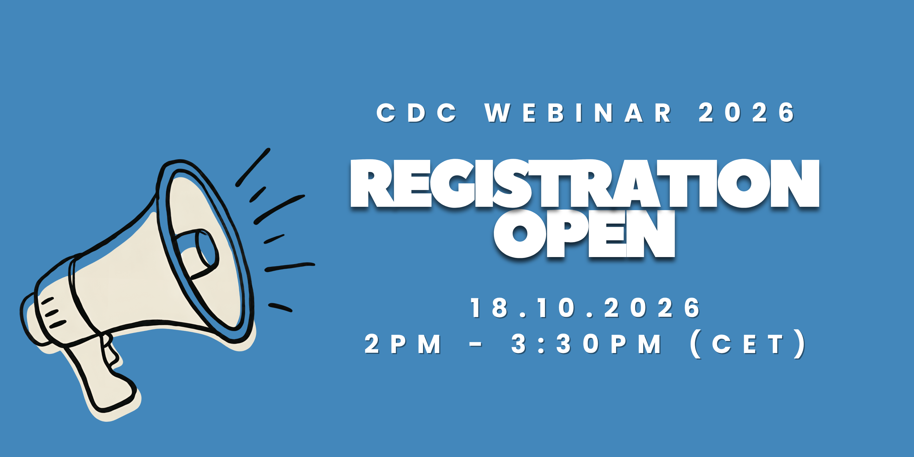 CDC Webinar 2026 Poster
