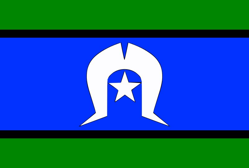 Torres Strait Islander flag image