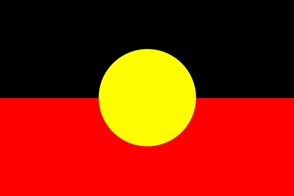 Aboriginal flag image