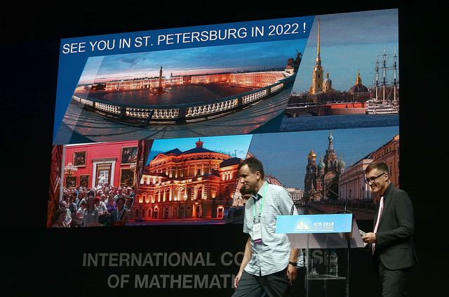 Saint Petersburg beats Paris to win bid to host ICM 2022