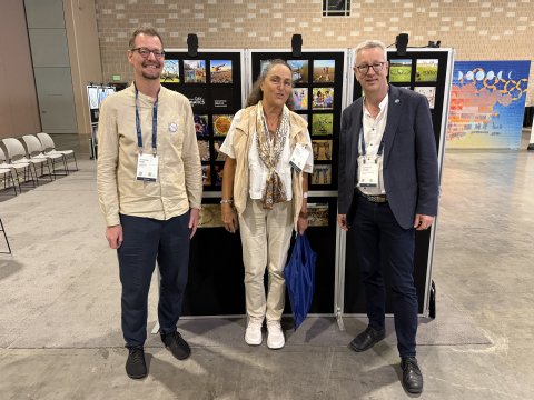 Andreas Matt, Betül Tanbay and Günter M. Ziegler (c) IMAGINARY